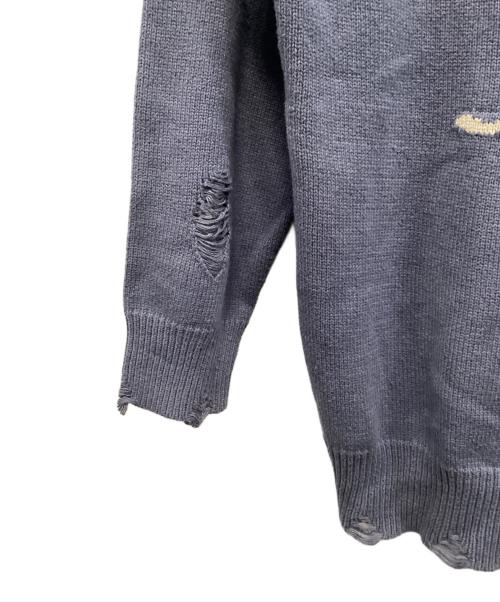 906Mass（キューゼロロクマス）906Mass (キューゼロロクマス) セーター ラベンダー サイズ:XLの古着・服飾アイテム