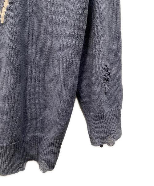 906Mass（キューゼロロクマス）906Mass (キューゼロロクマス) セーター ラベンダー サイズ:XLの古着・服飾アイテム