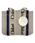 Chloe（クロエ）の古着「スモールトートバッグ」｜ホワイト×ネイビー