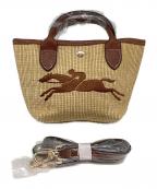 LONGCHAMPロンシャン）の古着「ハンドバッグ」｜ブラウン