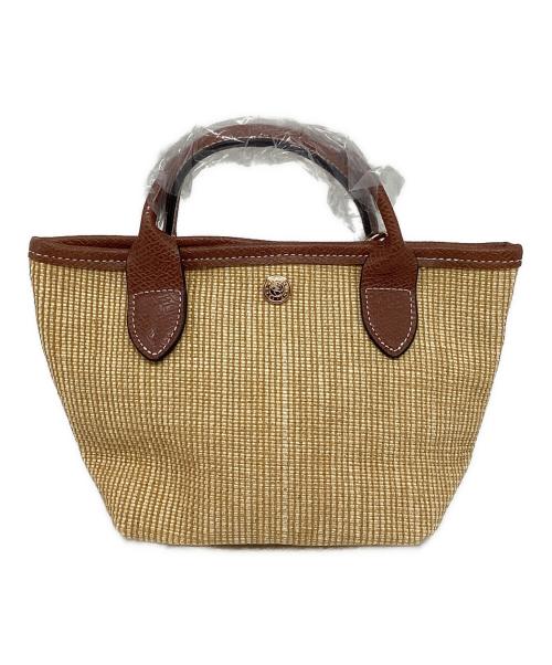 LONGCHAMP（ロンシャン）LONGCHAMP (ロンシャン) ハンドバッグ ブラウンの古着・服飾アイテム