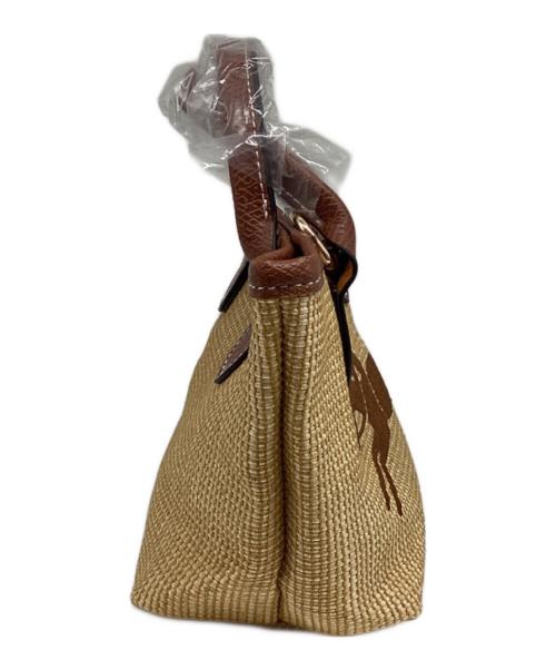 LONGCHAMP（ロンシャン）LONGCHAMP (ロンシャン) ハンドバッグ ブラウンの古着・服飾アイテム
