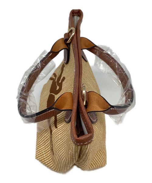 LONGCHAMP（ロンシャン）LONGCHAMP (ロンシャン) ハンドバッグ ブラウンの古着・服飾アイテム