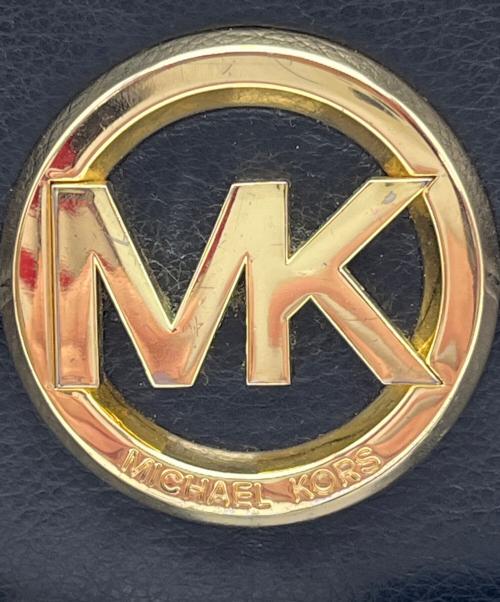 MICHAEL KORS（マイケル・コース）MICHAEL KORS (マイケルコース) チェーンショルダーバッグ ブラックの古着・服飾アイテム