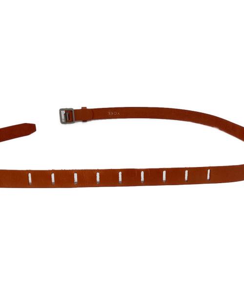 YOKE（ヨーク）YOKE (ヨーク) ベルト オレンジの古着・服飾アイテム