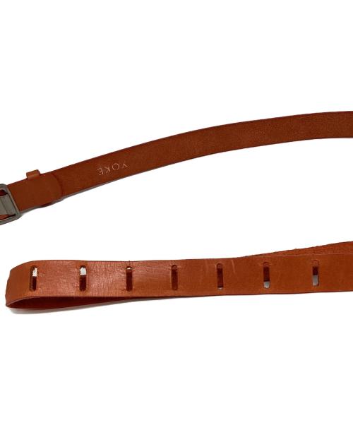 YOKE（ヨーク）YOKE (ヨーク) ベルト オレンジの古着・服飾アイテム