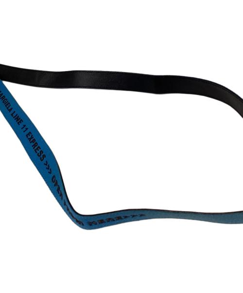 Maison Margiela（メゾンマルジェラ）Maison Margiela (メゾンマルジェラ) ネックストラップ ブルーの古着・服飾アイテム