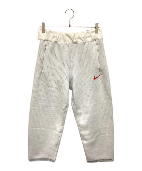 NIKE（ナイキ）NIKE (ナイキ) NIKE WMNS MEDIA ZERO PANTS ホワイト サイズ:Ｌの古着・服飾アイテム