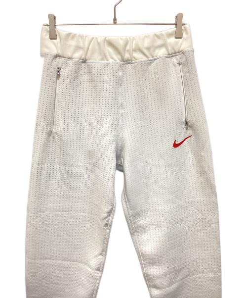 NIKE（ナイキ）NIKE (ナイキ) NIKE WMNS MEDIA ZERO PANTS ホワイト サイズ:Ｌの古着・服飾アイテム