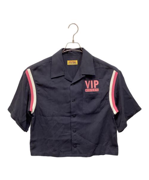 Hysteric Glamour（ヒステリックグラマー）Hysteric Glamour (ヒステリックグラマー) SUPER FUZZ ボウリングシャツ グレー サイズ:FREEの古着・服飾アイテム