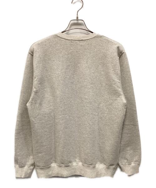 Hysteric Glamour（ヒステリックグラマー）Hysteric Glamour (ヒステリックグラマー) クルーネックスウェット グレー サイズ:Ｍの古着・服飾アイテム