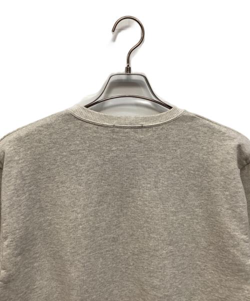 Hysteric Glamour（ヒステリックグラマー）Hysteric Glamour (ヒステリックグラマー) クルーネックスウェット グレー サイズ:Ｍの古着・服飾アイテム