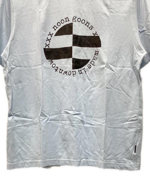 NOON GOONS（ヌーングーンズ）NOON GOONS (ヌーングーンズ) Tシャツ スカイブルー サイズ:Ｌ 未使用品の古着・服飾アイテム