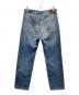 中古・古着 Hysteric Glamour (ヒステリックグラマー) RW CLASH加工 60'S XX デニム ストレート パンツ インディゴ サイズ:31：21000円