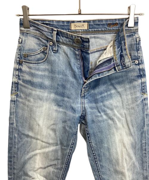 YANUK（ヤヌーク）YANUK (ヤヌーク) デニムスキニーパンツ インディゴ サイズ:22の古着・服飾アイテム