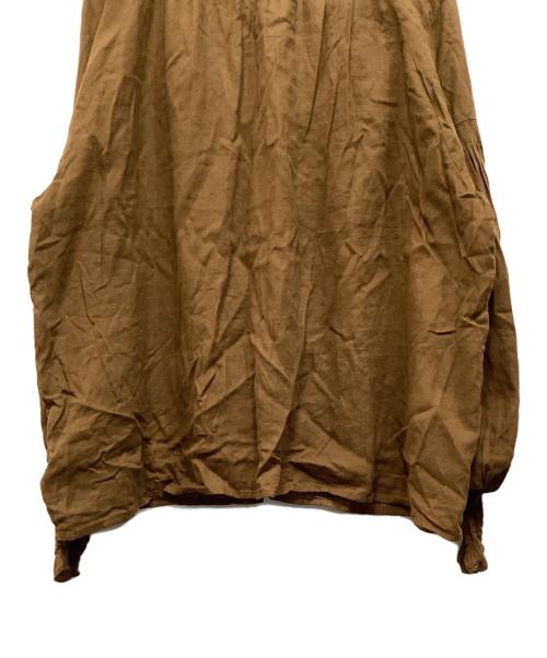 ne quittez pas（ヌキテパ）ne quittez pas (ヌキテパ) ブラウス ブラウン サイズ:FREEの古着・服飾アイテム
