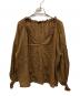 ne quittez pas（ヌキテパ）の古着「ブラウス」｜ブラウン