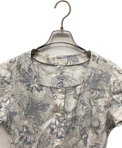 Burberry's（バーバリーズ）Burberry's (バーバリーズ) 半袖シャツ グレー サイズ:11の古着・服飾アイテム