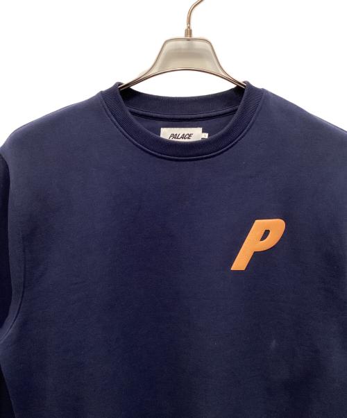 PALACE（パレス）PALACE (パレス) p3 glitter crew ネイビー サイズ:Ｌの古着・服飾アイテム