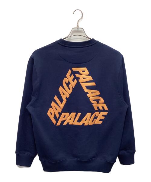 PALACE（パレス）PALACE (パレス) p3 glitter crew ネイビー サイズ:Ｌの古着・服飾アイテム