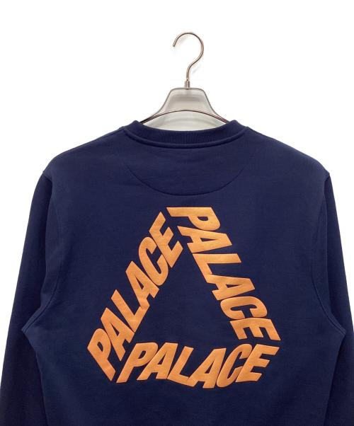 PALACE（パレス）PALACE (パレス) p3 glitter crew ネイビー サイズ:Ｌの古着・服飾アイテム