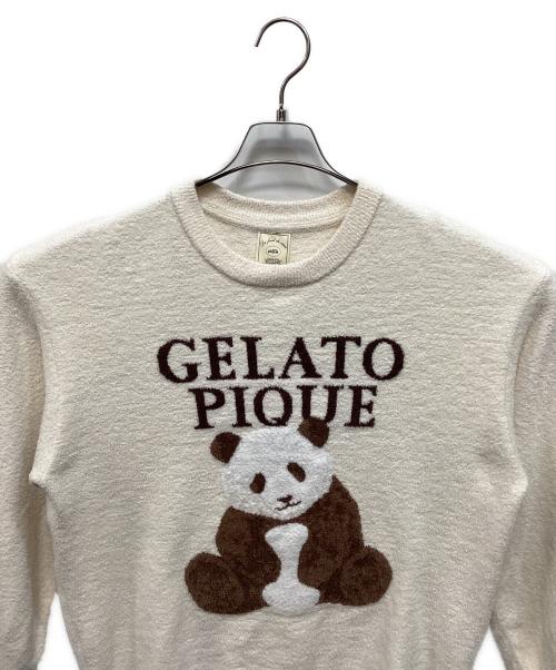 gelato pique（ジェラートピケ）gelato pique (ジェラートピケ) ジャガードプルオーバー ベージュ サイズ:Feerの古着・服飾アイテム