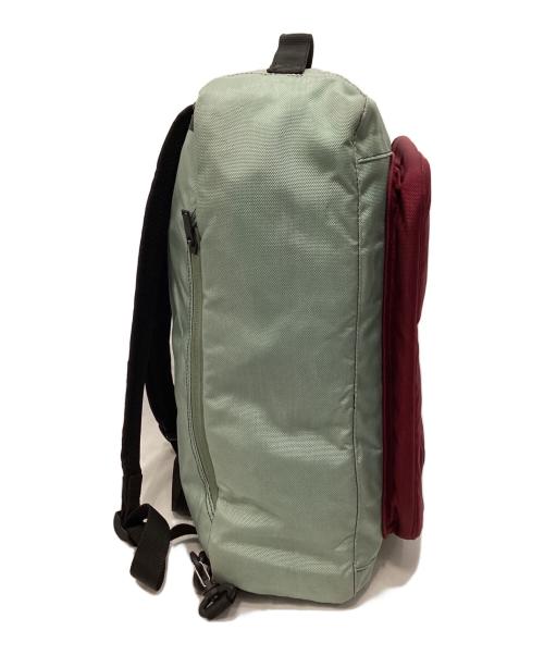 PORTER（ポーター）PORTER (ポーター) B印YOSHIDA (ビージルシヨシダ) 5WAYブリーフケース グリーン×レッドの古着・服飾アイテム