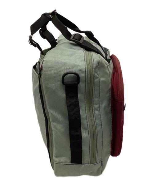 PORTER（ポーター）PORTER (ポーター) B印YOSHIDA (ビージルシヨシダ) 5WAYブリーフケース グリーン×レッドの古着・服飾アイテム