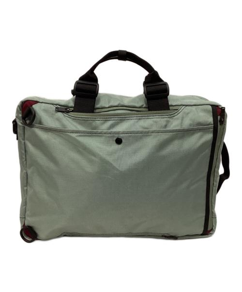 PORTER（ポーター）PORTER (ポーター) B印YOSHIDA (ビージルシヨシダ) 5WAYブリーフケース グリーン×レッドの古着・服飾アイテム