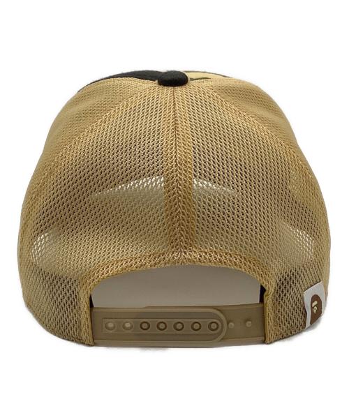 A BATHING APE（ア ベイシング エイプ）A BATHING APE (ア ベイシング エイプ) stussy (ステューシー) キャップ カーキの古着・服飾アイテム