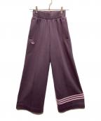 adidasアディダス）の古着「トラックパンツ」｜パープル