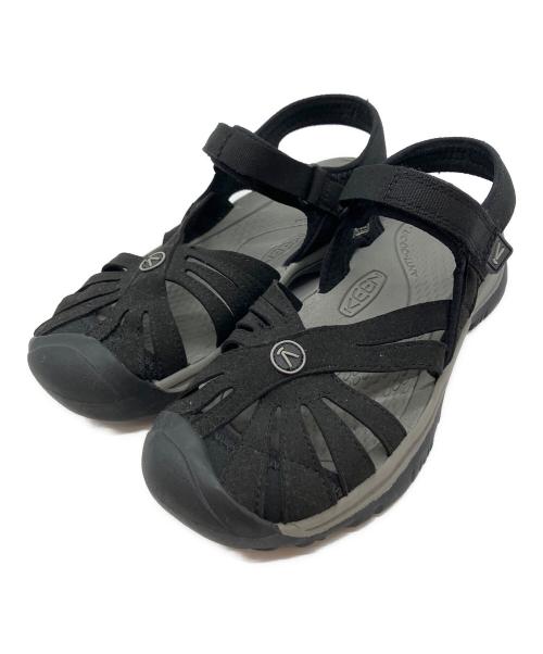 KEEN（キーン）KEEN (キーン) ROSE SANDAL サンダル ブラック サイズ:23cmの古着・服飾アイテム