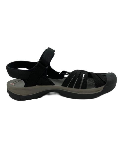 KEEN（キーン）KEEN (キーン) ROSE SANDAL サンダル ブラック サイズ:23cmの古着・服飾アイテム