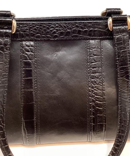 Roberta di camerino（ロベルタ ディ カメリーノ）Roberta di camerino (ロベルタ ディ カメリーノ) ハンドバッグ ブラックの古着・服飾アイテム