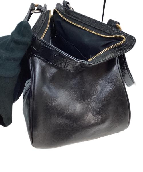 Roberta di camerino（ロベルタ ディ カメリーノ）Roberta di camerino (ロベルタ ディ カメリーノ) ハンドバッグ ブラックの古着・服飾アイテム