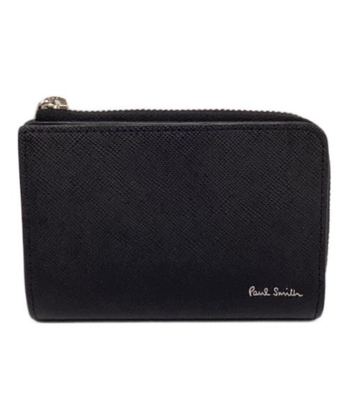 PAUL SMITH（ポールスミス）PAUL SMITH (ポールスミス) 2つ折り財布 ブラックの古着・服飾アイテム