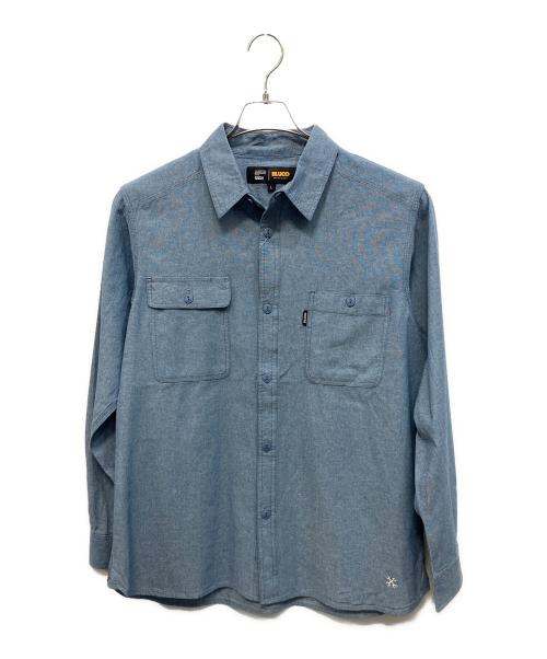 BLUCO WORK GARMENT（ブルコ ワーク ガーメント）BLUCO WORK GARMENT (ブルコ ワーク ガーメント) ワークシャツ インディゴ サイズ:L 未使用品の古着・服飾アイテム