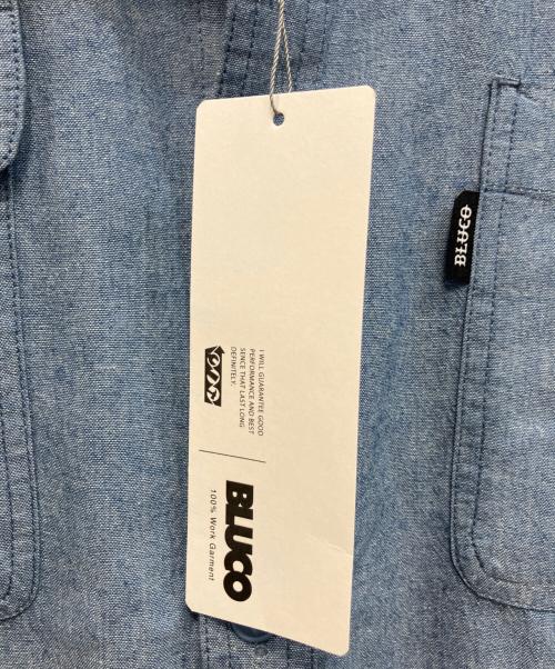 BLUCO WORK GARMENT（ブルコ ワーク ガーメント）BLUCO WORK GARMENT (ブルコ ワーク ガーメント) ワークシャツ インディゴ サイズ:L 未使用品の古着・服飾アイテム