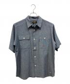 BLUCO WORK GARMENTブルコ ワーク ガーメント）の古着「ワークシャツ」｜インディゴ