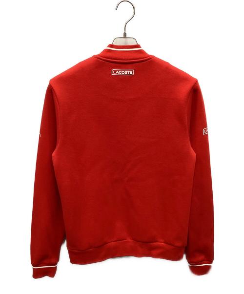 LACOSTE（ラコステ）LACOSTE (ラコステ) ROLAND GARROS (ローランギャロス) ジップジャケット レッド サイズ:Sの古着・服飾アイテム