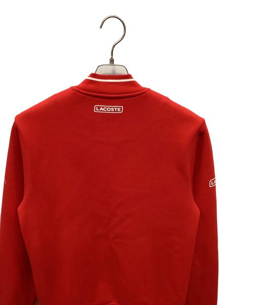 LACOSTE（ラコステ）LACOSTE (ラコステ) ROLAND GARROS (ローランギャロス) ジップジャケット レッド サイズ:Sの古着・服飾アイテム