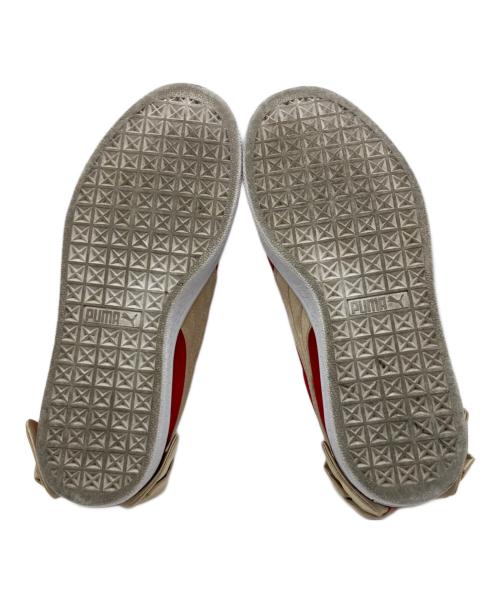 PUMA（プーマ）PUMA (プーマ) スウェード BOW シューズ レッド サイズ:24.5㎝の古着・服飾アイテム