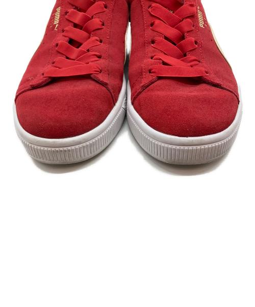 PUMA（プーマ）PUMA (プーマ) スウェード BOW シューズ レッド サイズ:24.5㎝の古着・服飾アイテム