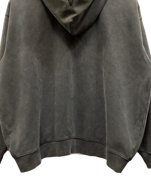 SUPPLIER（サプライヤー）SUPPLIER (サプライヤー) レザーパッチジップフーディ ブラック サイズ:Ｍの古着・服飾アイテム