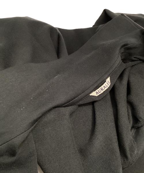 AURALEE（オーラリー）AURALEE (オーラリー) SUPER HIGH GAUGE SWEAT ZIP ブラック サイズ:3の古着・服飾アイテム