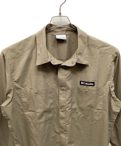 Columbia（コロンビア）Columbia (コロンビア) 長袖シャツ オリーブ サイズ:Lの古着・服飾アイテム