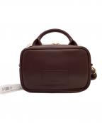 ADOREアドーア）の古着「コミューターポーチ」｜ブラウン×ベージュ