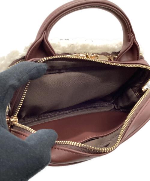 ADORE（アドーア）ADORE (アドーア) コミューターポーチ ブラウン×ベージュ 未使用品の古着・服飾アイテム