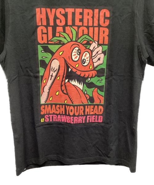 Hysteric Glamour（ヒステリックグラマー）Hysteric Glamour (ヒステリックグラマー) 半袖カットソー ブラック サイズ:XLの古着・服飾アイテム