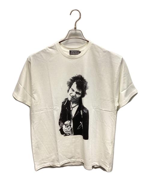 Hysteric Glamour（ヒステリックグラマー）Hysteric Glamour (ヒステリックグラマー) 半袖カットソー ホワイト サイズ:XL 未使用品の古着・服飾アイテム